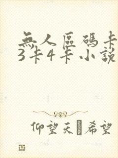 无人区码卡二卡3卡4卡小说