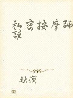 私密按摩师 小说