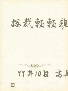 总裁轻轻亲