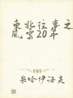 东北往事之黑道风云20年