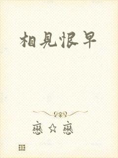 相见恨早