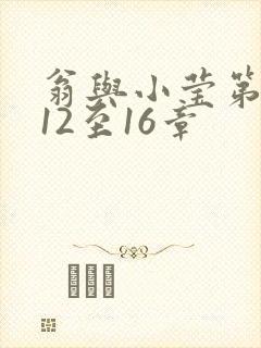翁与小莹第十部12至16章封面
