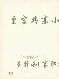 皇家共享小公主封面