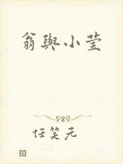 翁与小莹封面