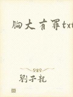 胸大有罪txt