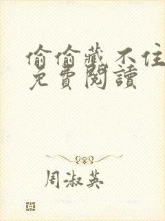 偷偷藏不住小说免费阅读