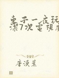 东子一夜玩弄白洁7次电视剧封面