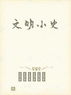 文明小史封面