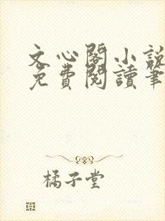 文心阁小说全文免费阅读笔趣阁