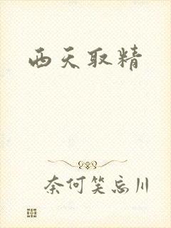西天取精