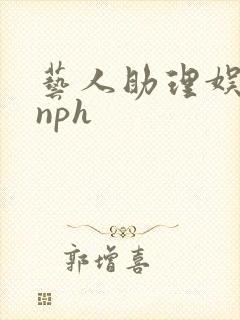 艺人助理娱乐圈nph封面