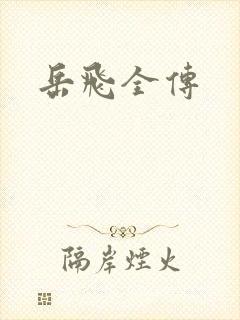 岳飞全传封面