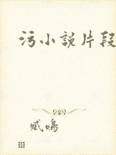 污小说片段
