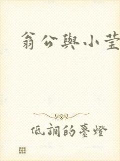 翁公与小莹