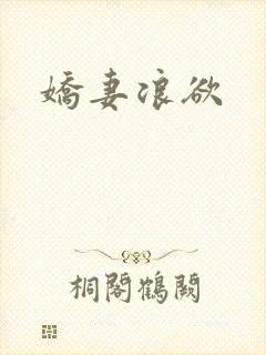 娇妻浪欲