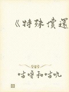 《特殊偿还》