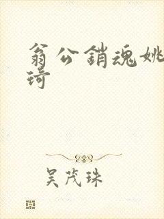 翁公销魂姚瑶琦琦