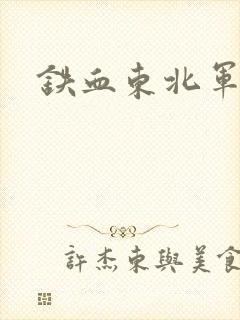 铁血东北军