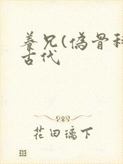 养兄(伪骨科)古代