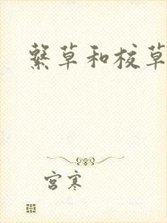 系草和校草