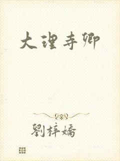 大理寺卿