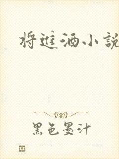 将进酒小说全文封面