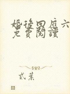 婚后回应六盲星免费阅读