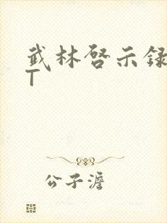 武林启示录TXT