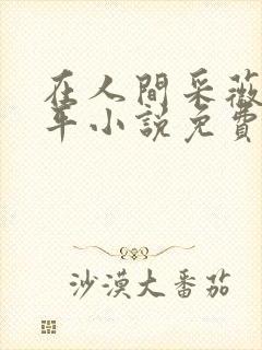 在人间采薇陆三平小说免费阅读