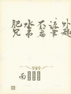 肥水不流外人田兄弟篇笔趣阁小说