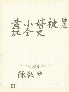 黄小婷被农民工玩全文封面