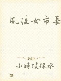 风流女市长封面