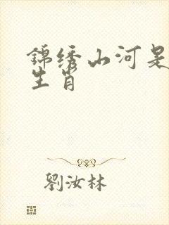 锦绣山河是什么生肖