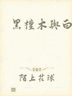 黑檀木与白象牙