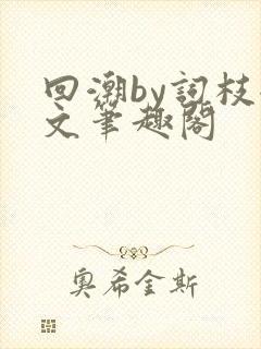 回潮by词枝全文笔趣阁封面