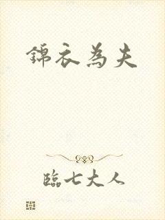 锦衣为夫封面