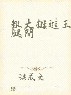 粗大挺进玉芬双腿间封面