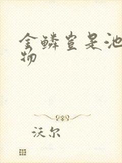 金鳞岂是池中之物封面