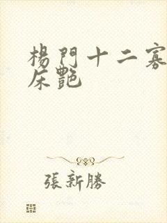 杨门十二寡妇肉床艳封面