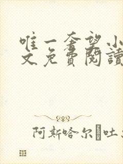 唯一奢望小说全文免费阅读