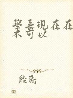 学长现在在上课不可以