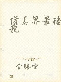 修真界最后一条龙