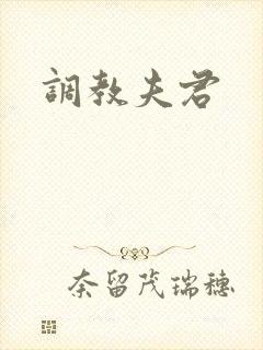 调教夫君