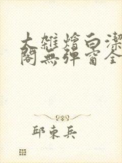大杂烩白洁笔趣阁无弹窗全本封面