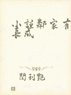 小说邻家有女初长成