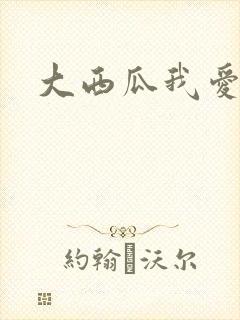 大西瓜我爱你封面