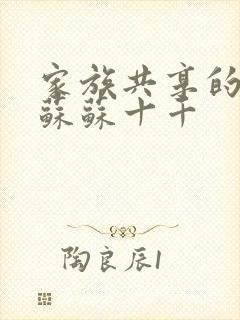 家族共享的养女苏苏十千封面