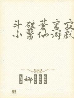 斗破苍穹寂寞的小医仙游戏世界