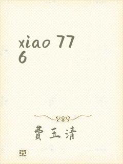xiao 776封面