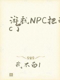 游戏NPC把我c了